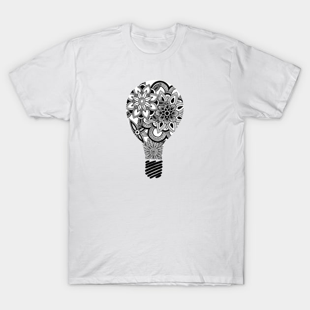 Lightbulb T-Shirt by calenbundalas